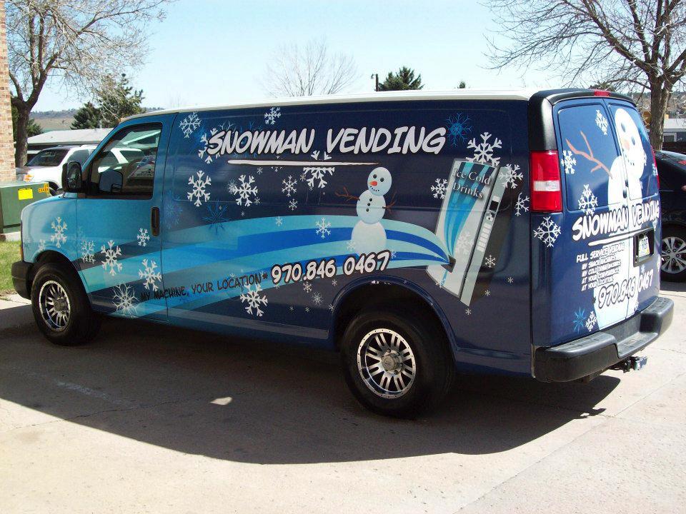Big Dog Graphics_Box Trucks Van snowman side