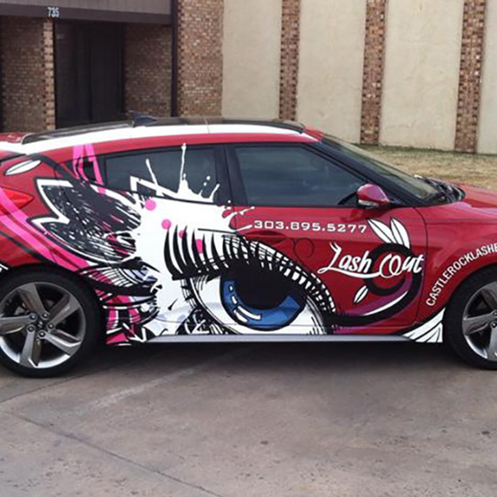 Custom Design Big Dog Vehicle Wraps &amp; Window Graphics