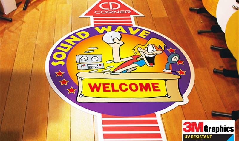 floor stickers and wraps Colorado Castle Rock