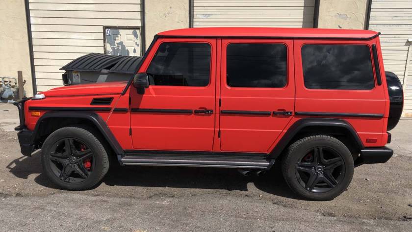 Vehicle Wraps in Golden